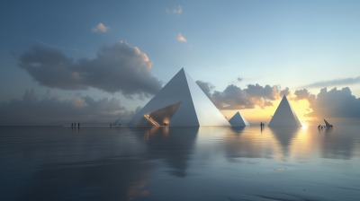 Beautiful Pyramid Structures