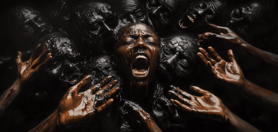 Crawling Faces in Darkness