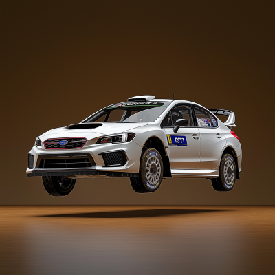 Subaru WRX STI in Action