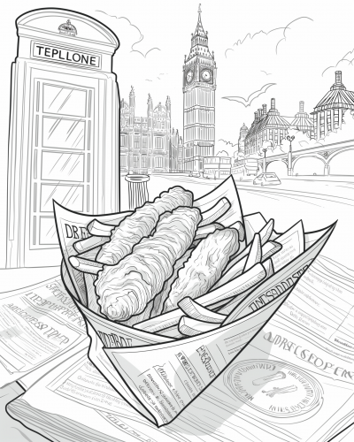 Classic British Fish and Chips