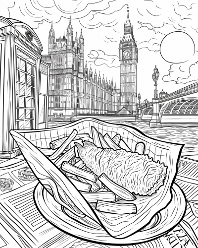 Classic British Fish and Chips