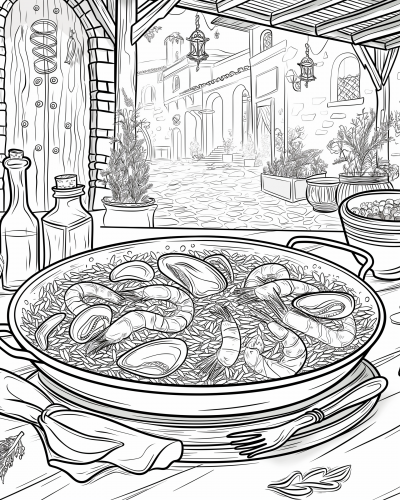 Traditional Spanish Paella