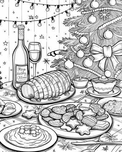 Festive Christmas Dinner