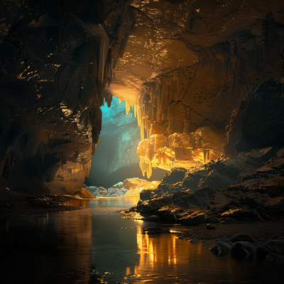 Hidden Cave of Gold