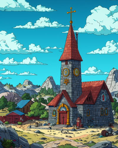Fortified Derelict Church