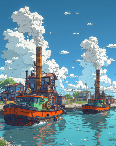 Steampunk Marina Adventure