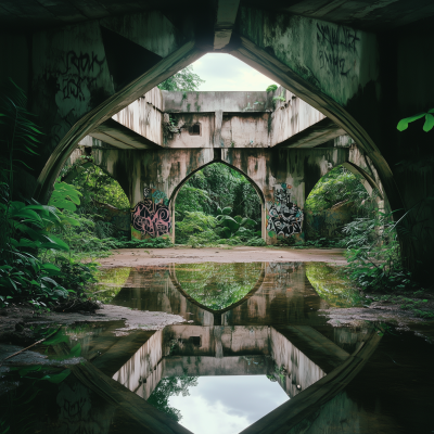 Jungle Ruins Kaleidoscope