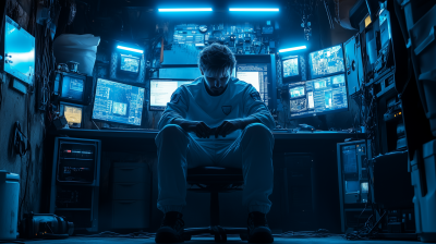 Hacker in a Dark Room