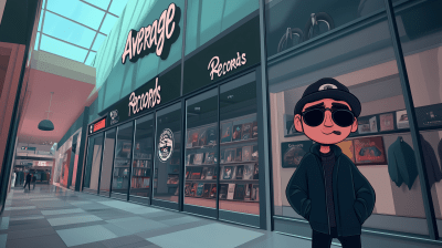Average Records Shopfront