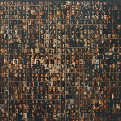 Grid of Women Portraits