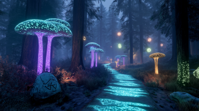 Mystical Forest Pathway