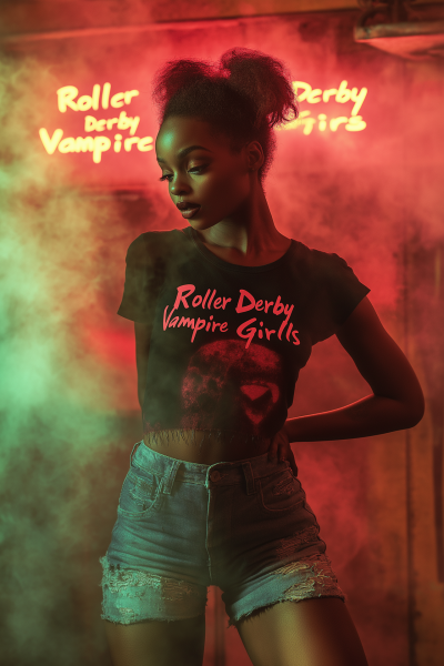 Roller Derby Vampire Girls