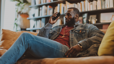 LeBron on the Couch