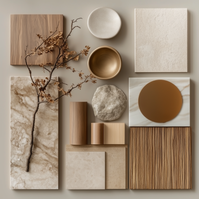 Interior Design Material Board