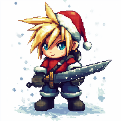 Christmas Cloud Strife