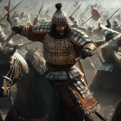 Mongol Warrior Triumph