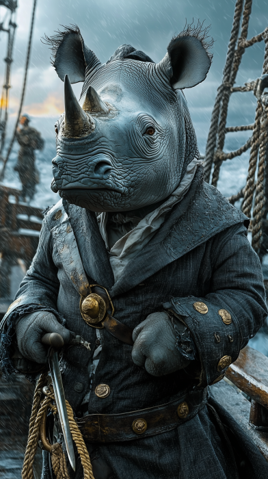 Pirate Rhinoceros