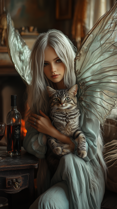 Dancing Faerie in Living Room