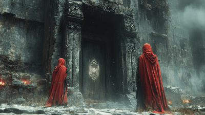 Elves Discover Secret Door