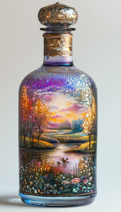 Prismatic Pastoral Pointillism Spirit