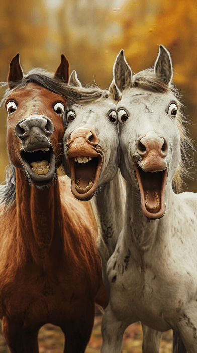 Funny Looking Horses