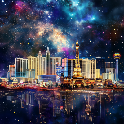 Las Vegas Skyline at Night