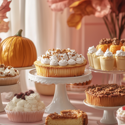 Thanksgiving Baking Background