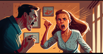 Tense Confrontation