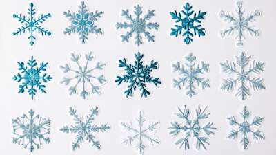 Snowflake Stickers