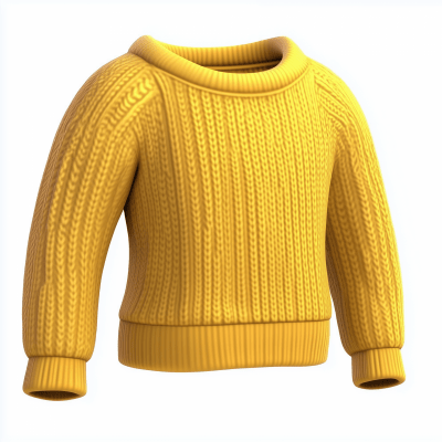 Cartoony 3D Pullover