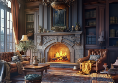 Cozy Villa Living Room