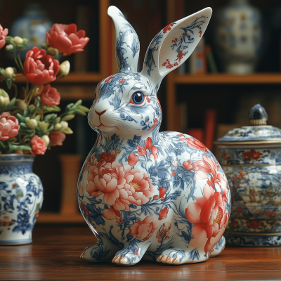 China Hare Sculpture