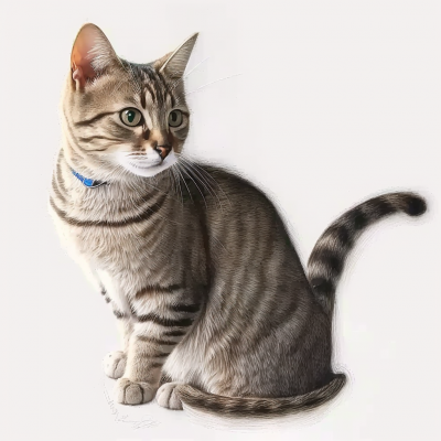 Grey Tabby Cat