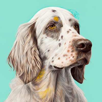English Setter Portrait