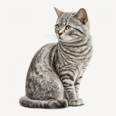 Grey Tabby Cat