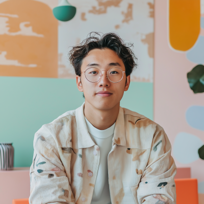 Creative Director in Modern Office