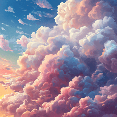 Anime Style Clouds