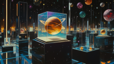 Brutalist Solar System