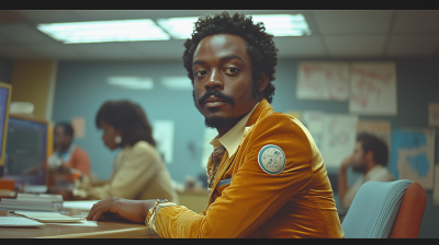 Retro Cinematic Still
