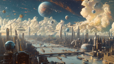 Futuristic London Cosmo Port