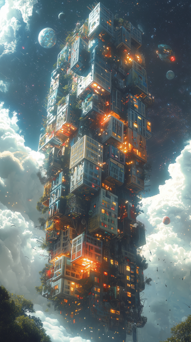 Astropunk Spacecraft Cluster