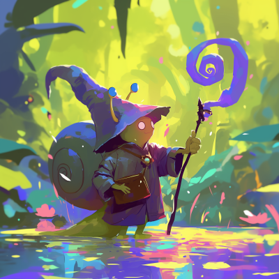 Snail Wizard and Frog Mage