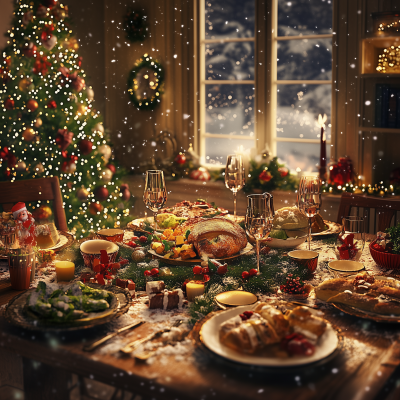 Joyful Christmas Gathering