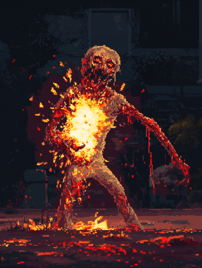 Exploding Zombie Mutant