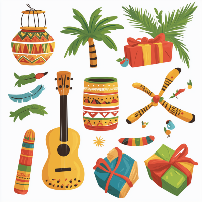 Puerto Rican Christmas Clipart