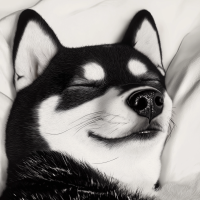 Dreaming Shiba Inu