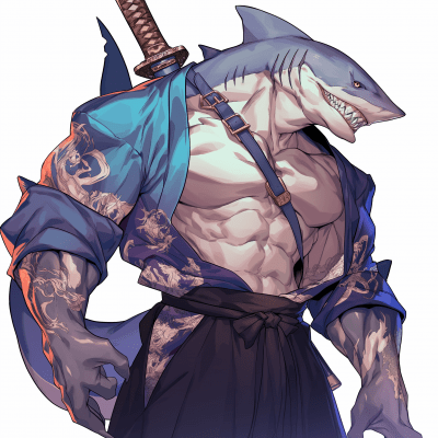 Shark Man Warrior