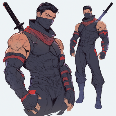 Ninja Warrior Character
