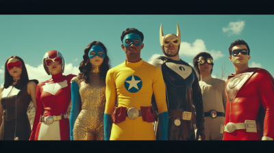 Diverse Superhero Team
