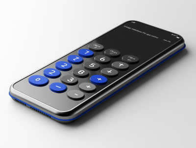 Modern Smartphone Calculator App Interface